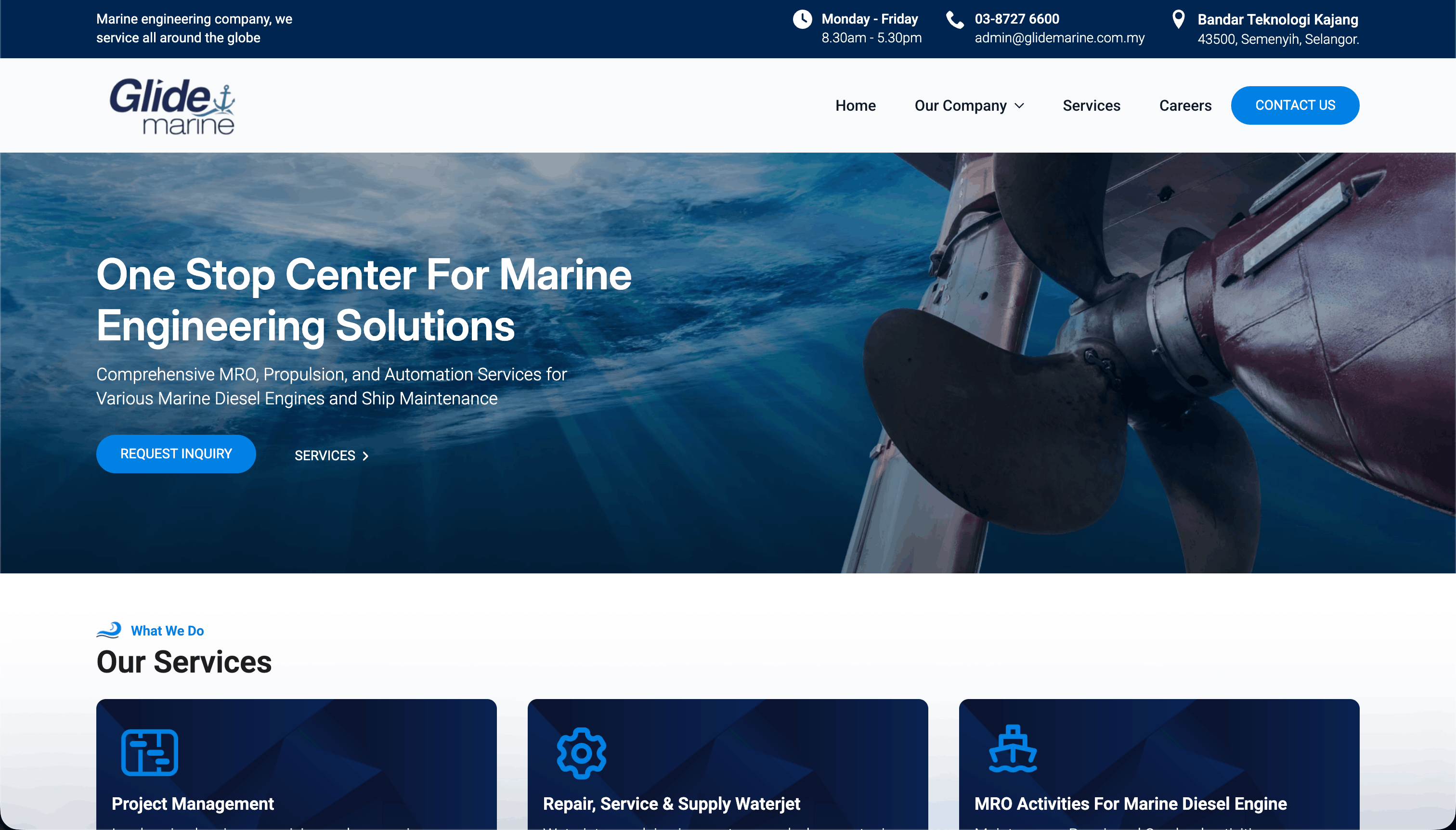 Glide Marine Engine Services